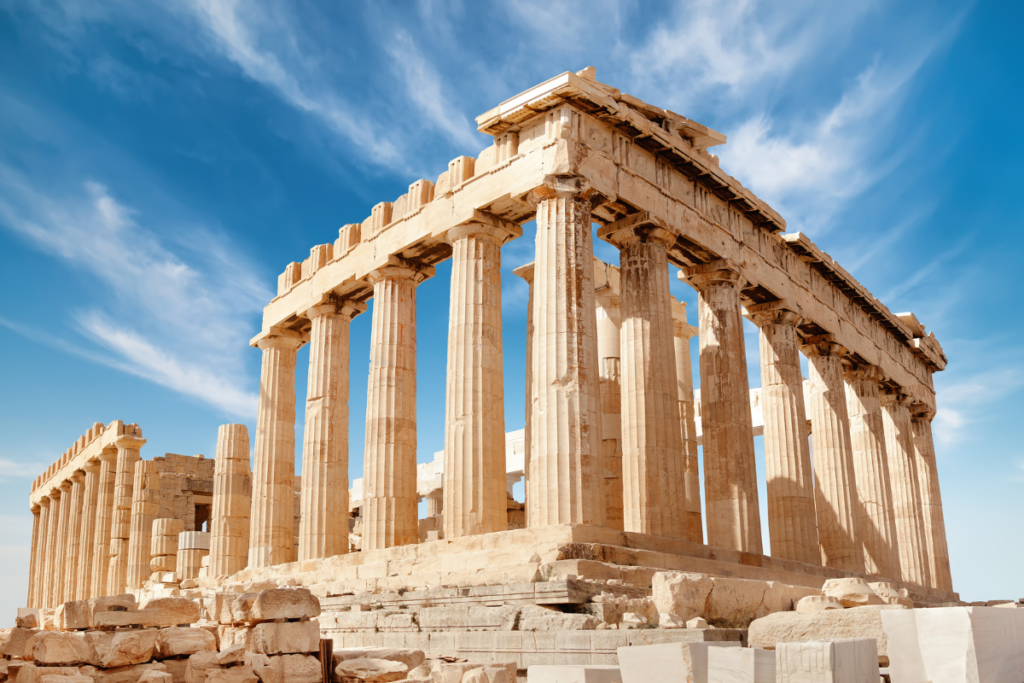 A Acropole de Atenas