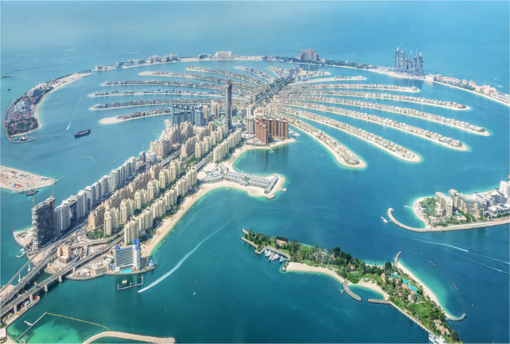 As extraordinárias 7 maravilhas do mundo moderno e contemporâneo 8 palm island arabia saudita