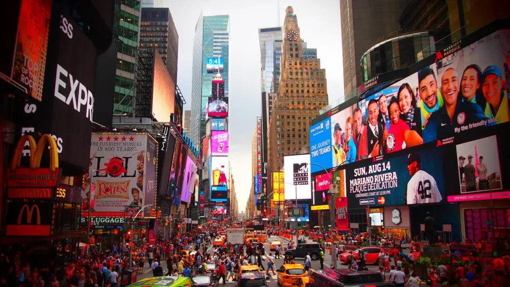 Conheça os 5 locais turísticos mais visitados do mundo 4 new york 1587558 1920