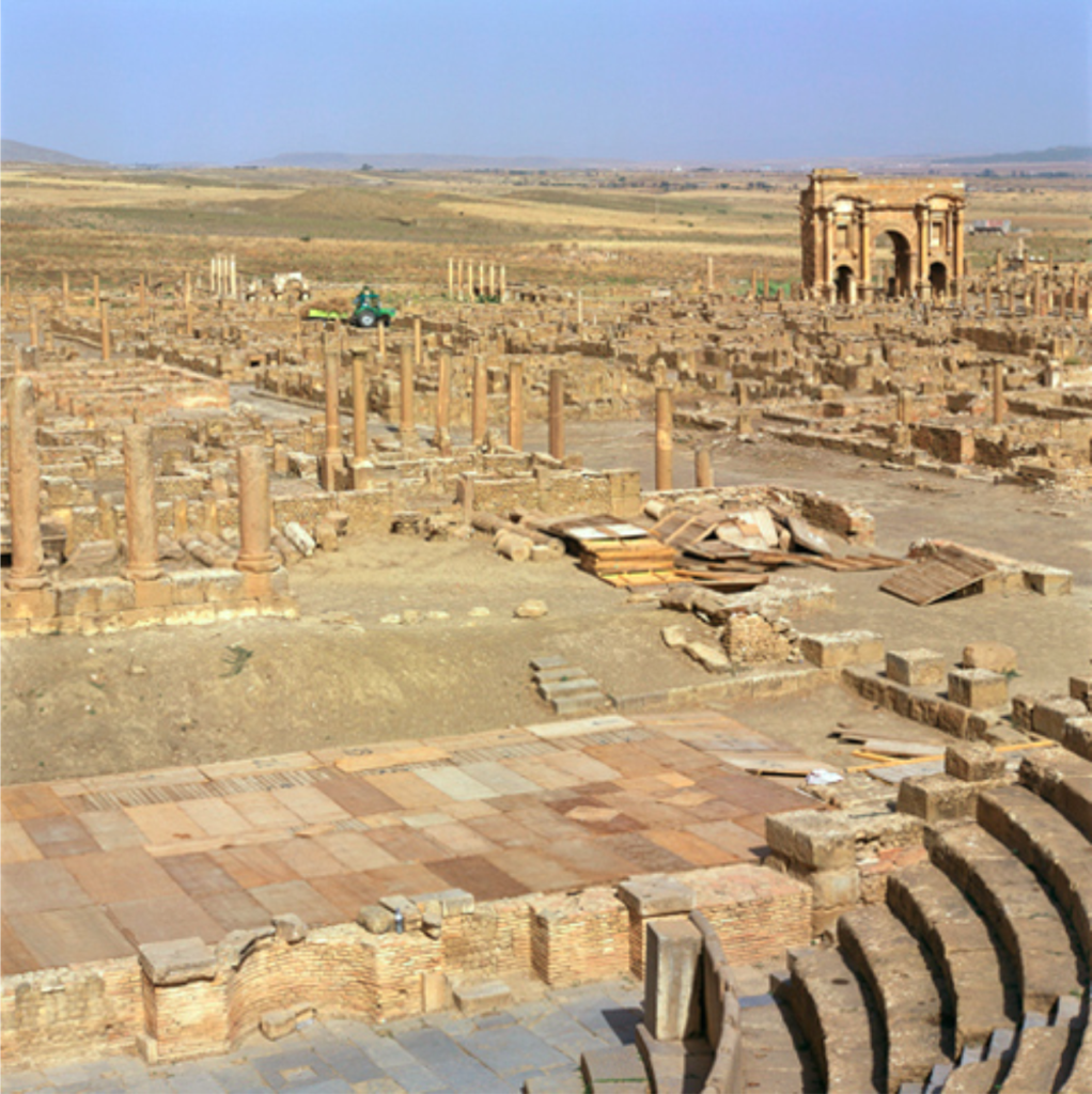 A magia das ruínas fascinantes cidade antiga de Thamugadi Timgad 4 Thamugadi Timgad 2 1
