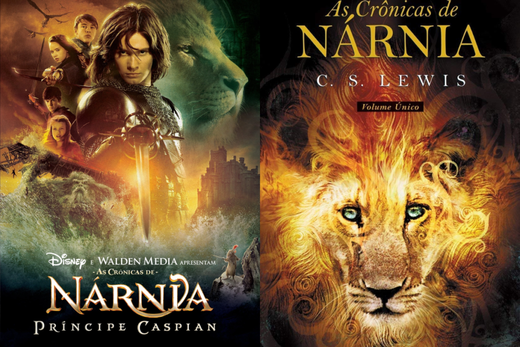Grandes sucessos na literatura e nas telas, conheça os livros que viraram adaptações 4 narnia