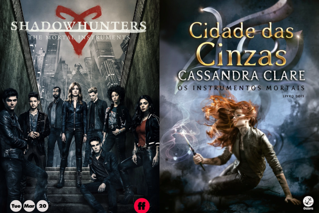 Grandes sucessos na literatura e nas telas, conheça os livros que viraram adaptações 6 shadow hunters