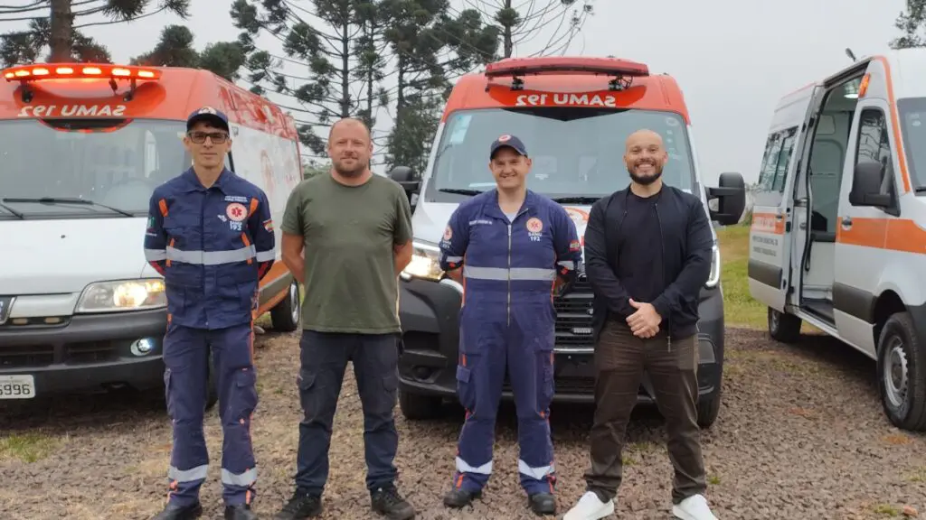 SAMU de Dionísio Cerqueira é o único do estado a ter duas ambulâncias 2 SAMU