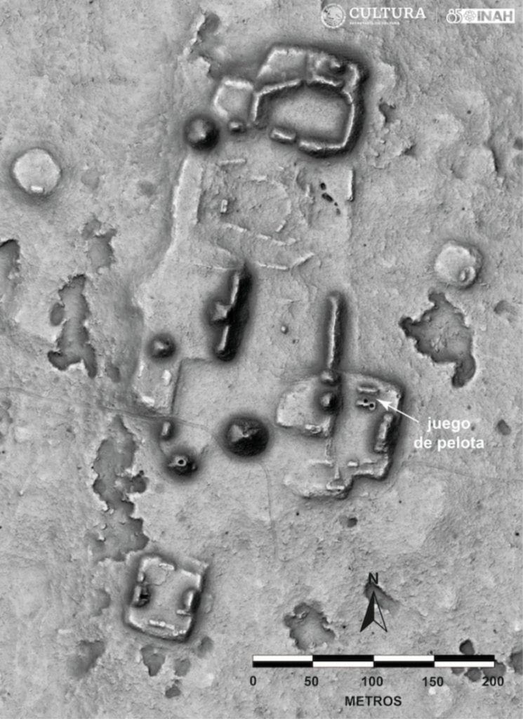 Estrutura subterrânea e pirâmide maia perdida são encontradas em floresta no México 3 piramide maia 3
