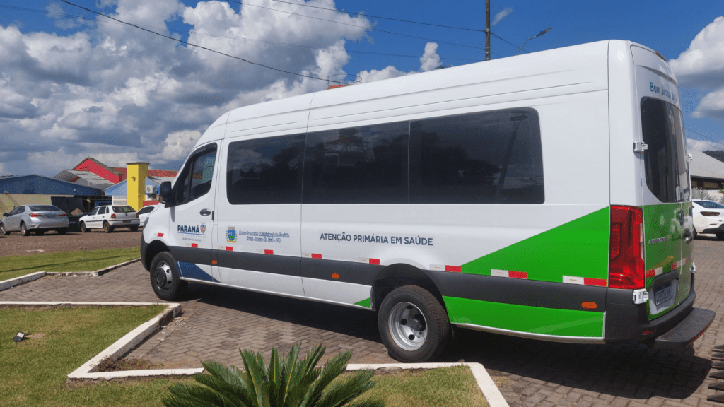 Nova van chega a Bom Jesus do Sul para ampliar a frota da Saúde 2 Nova Van