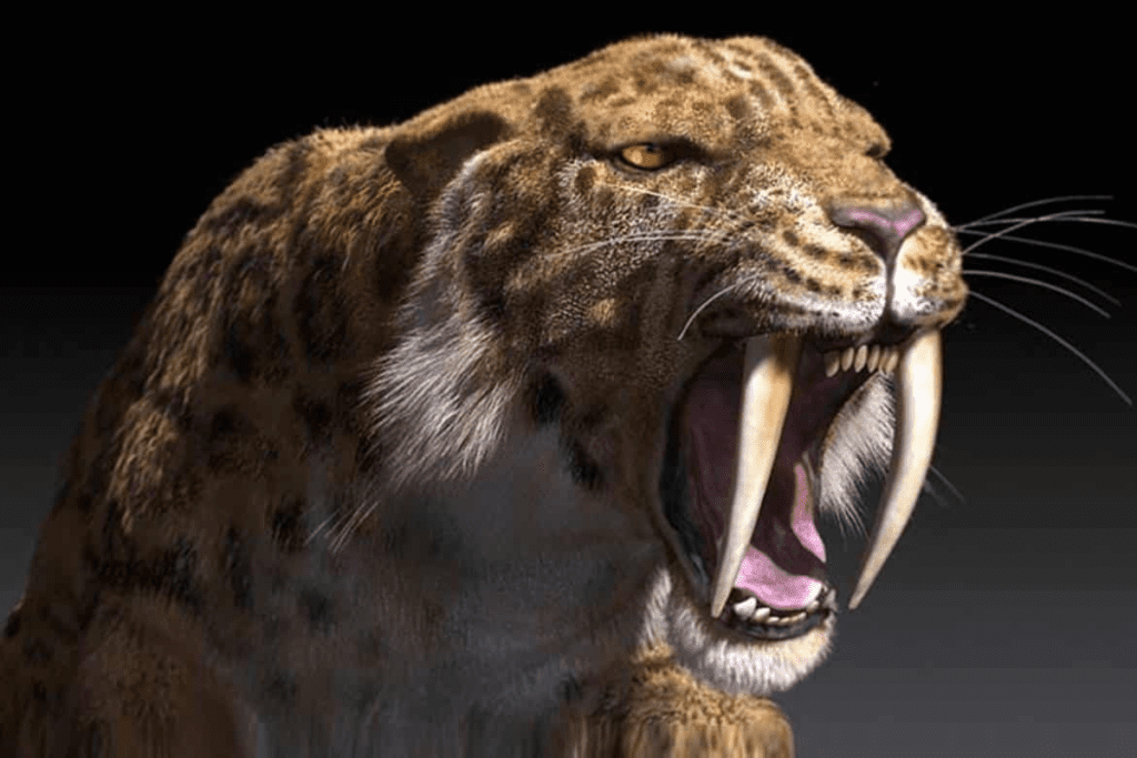 A história e o legado dos animais extintos 5 tigre dente de sabre