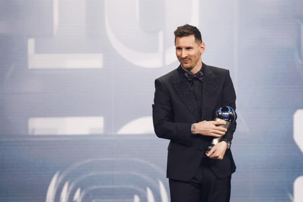 Messi conquista The Best pela oitava vez