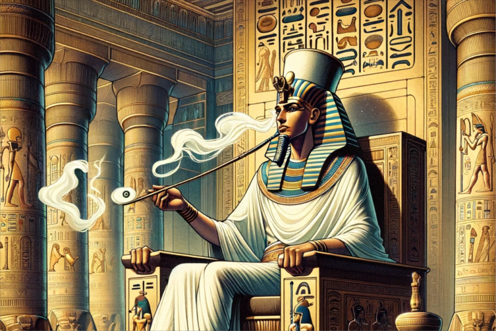farao fumando 1