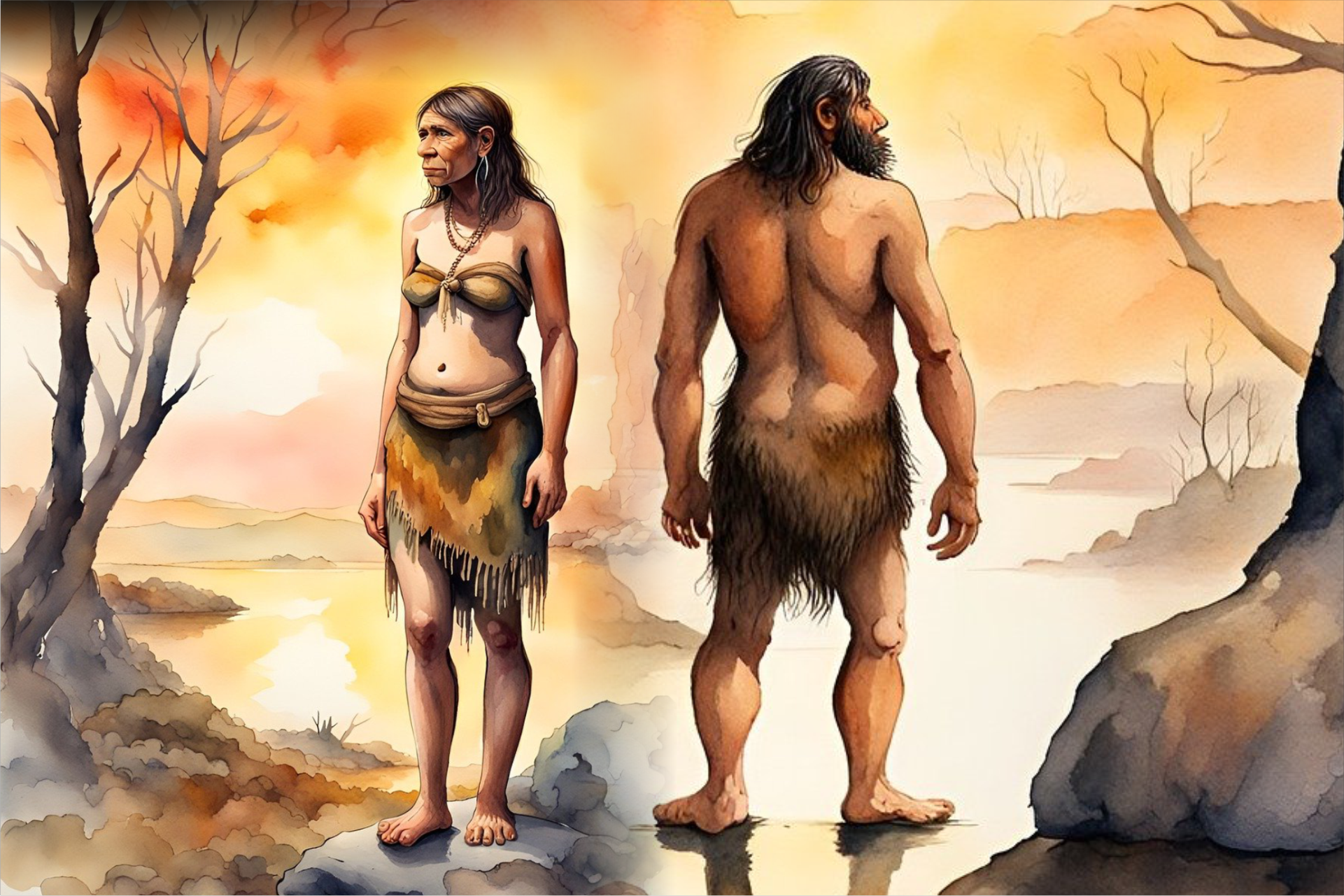 neandertail homo sapiens