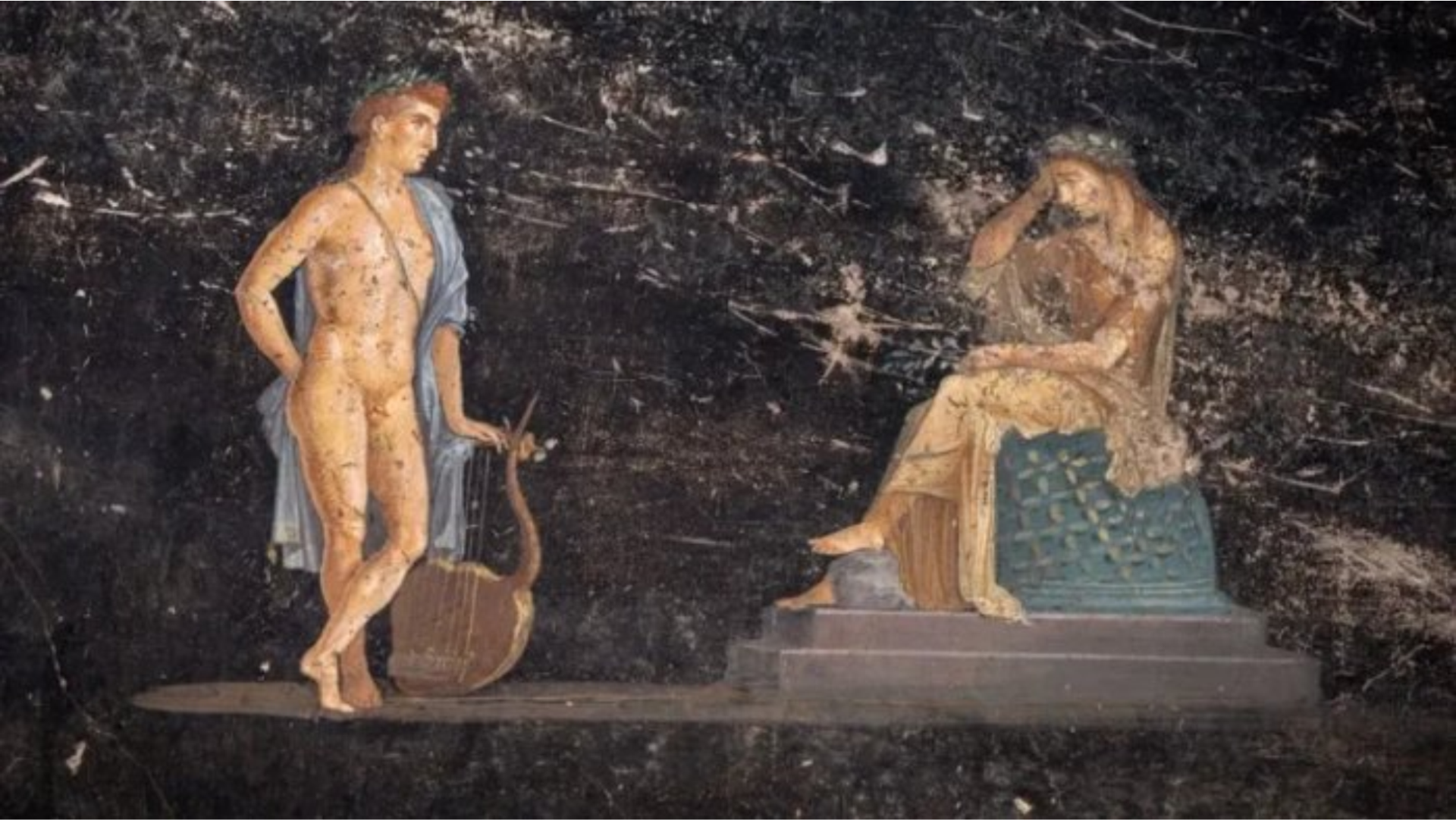 afresco em pompeia 2