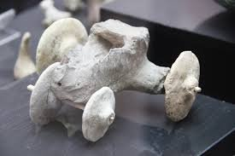 Descoberto o carrinho de brinquedo mais antigo do mundo com 7.500 anos