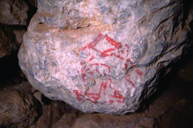 Hieróglifos pintados descobertos em túnel revela primeiras civilizações da Anatólia