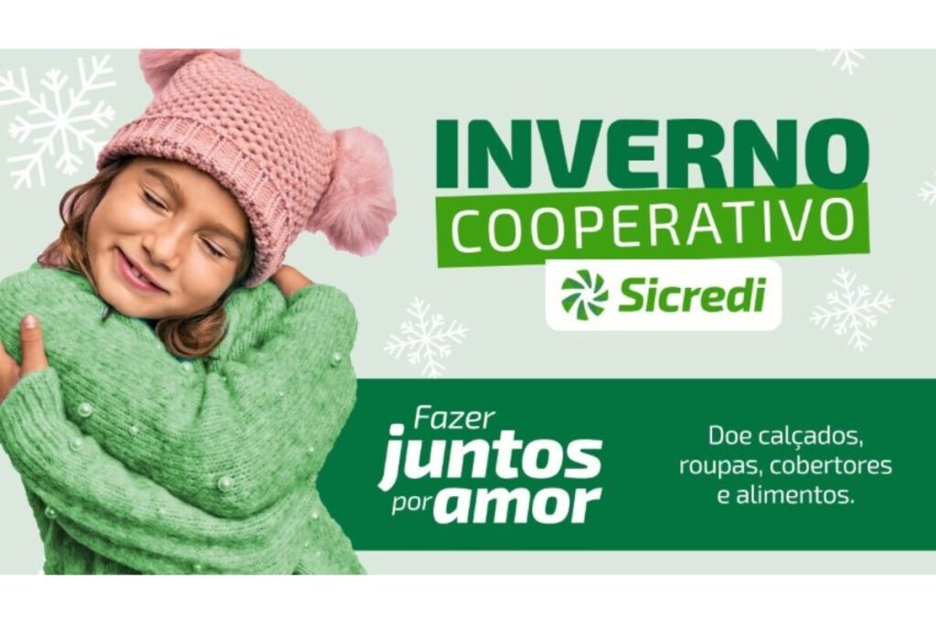 Sicredi realiza campanha de arrecadação de roupas e cobertores
