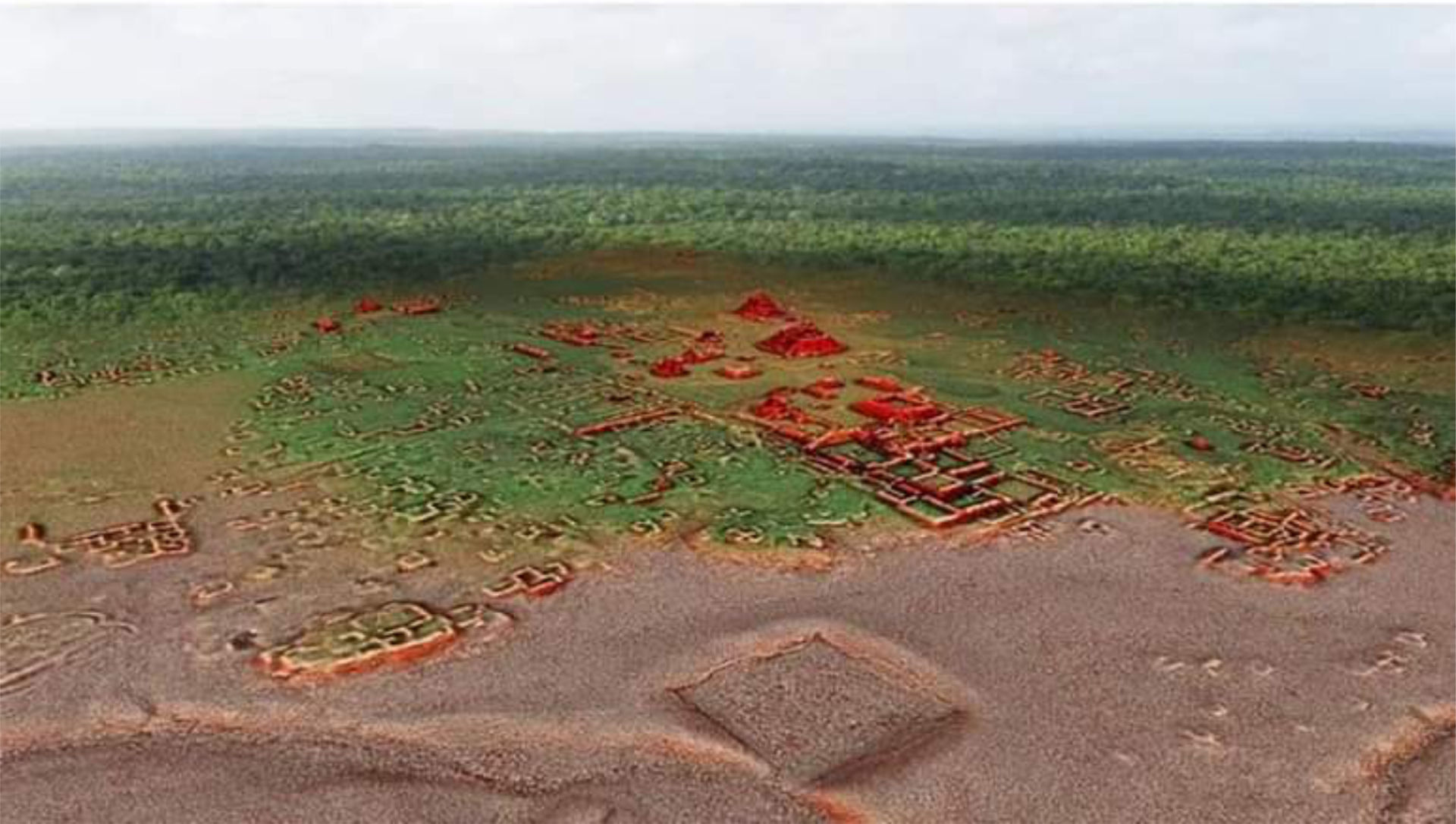 Tecnología LIDAR revela una antigua metrópolis maya escondida en la selva mexicana