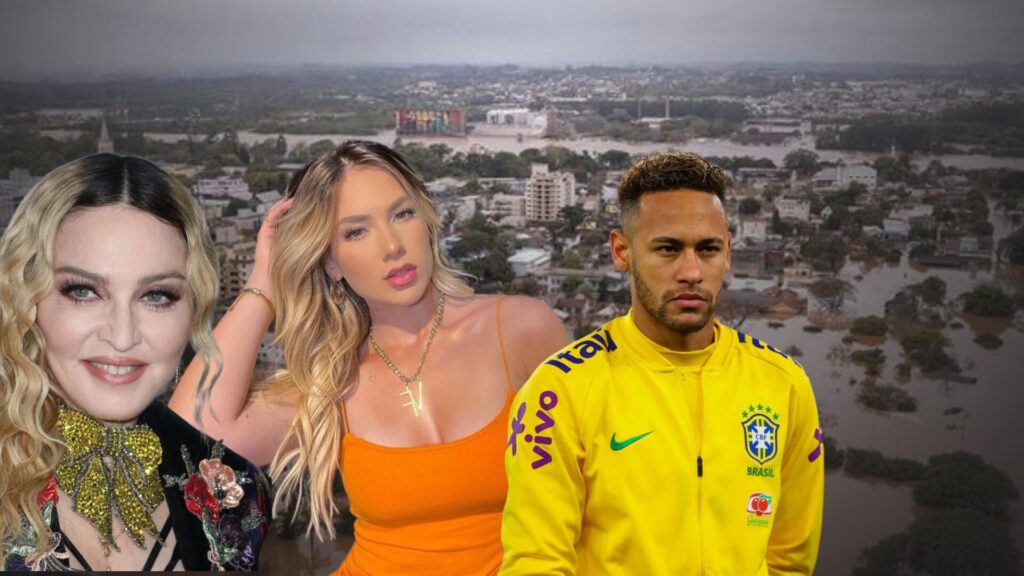 Conheça algumas celebridades que estão ajudando o RS