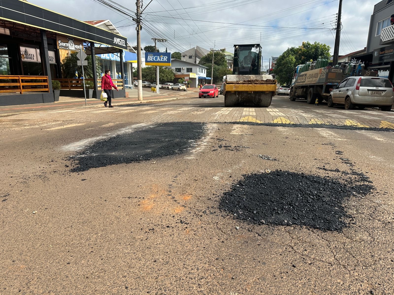 SJCedro realiza operação tapa-buracos para melhorias nas vias urbanas