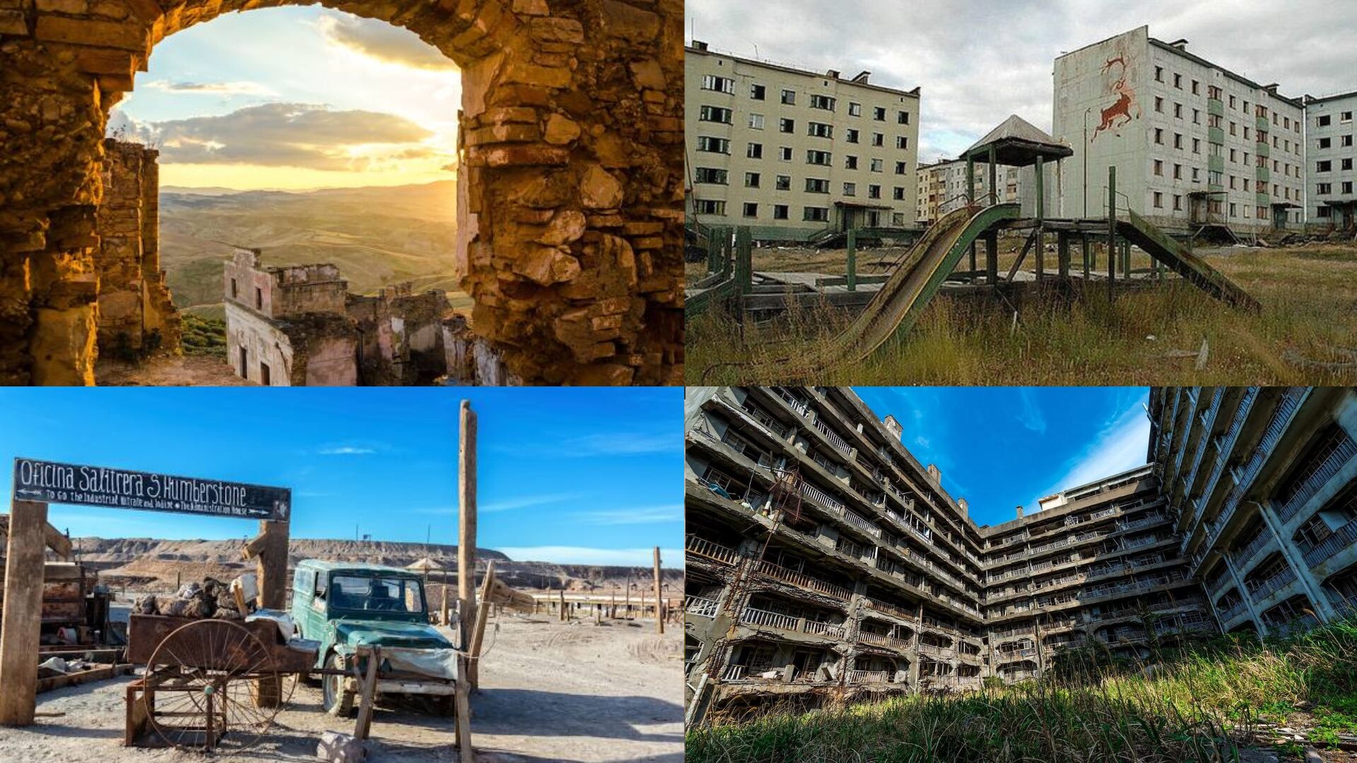 Histórias não contadas sobre os 10 lugares abandonados