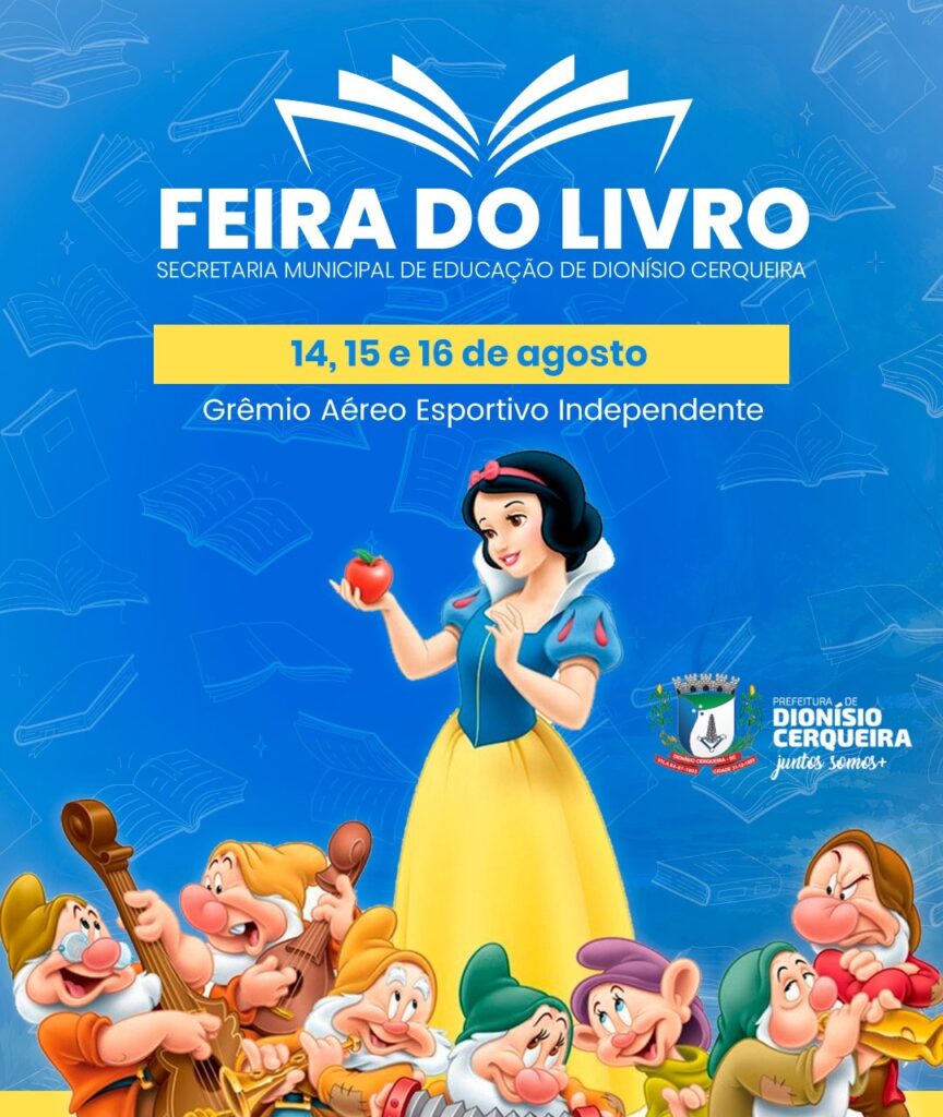 Município de Dionísio Cerqueira prepara Feira do Livro para agosto 2 1