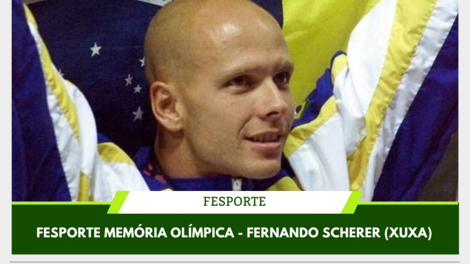 Fesporte recorda as participações de Fernando Scherer em edições de Jogos Olímpicos