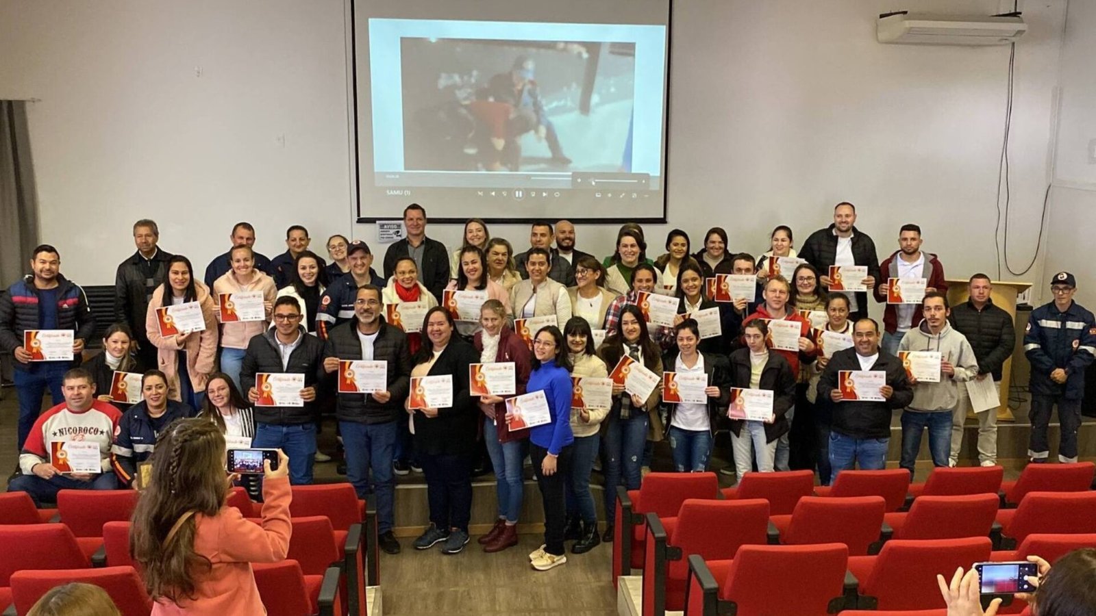 Formatura do Programa Samuzinho Adulto marca 17 anos do SAMU