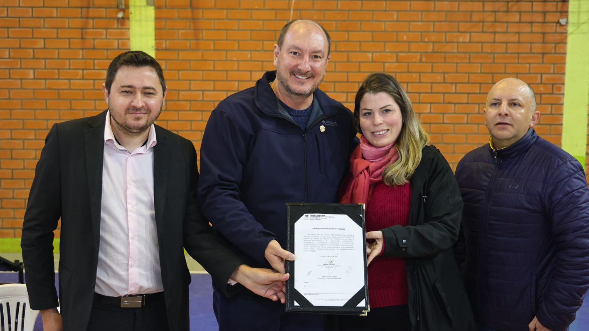 Governador em exercício Mauro de Nadal esteve em Princesa