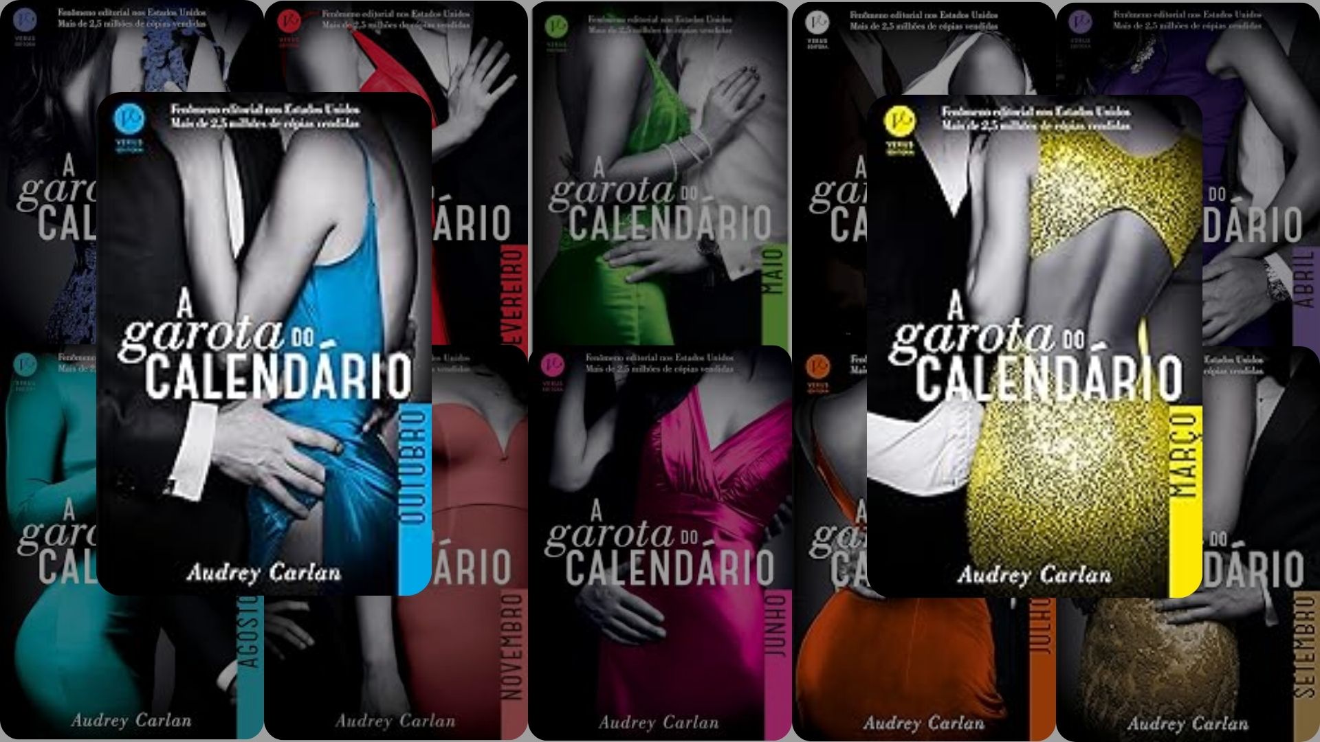 Ordem dos livros “A Garota do Calendário”