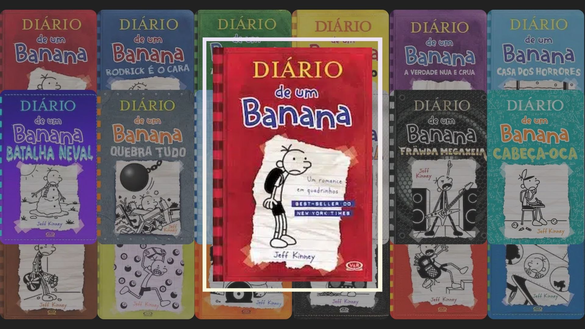 diário de um banana livros