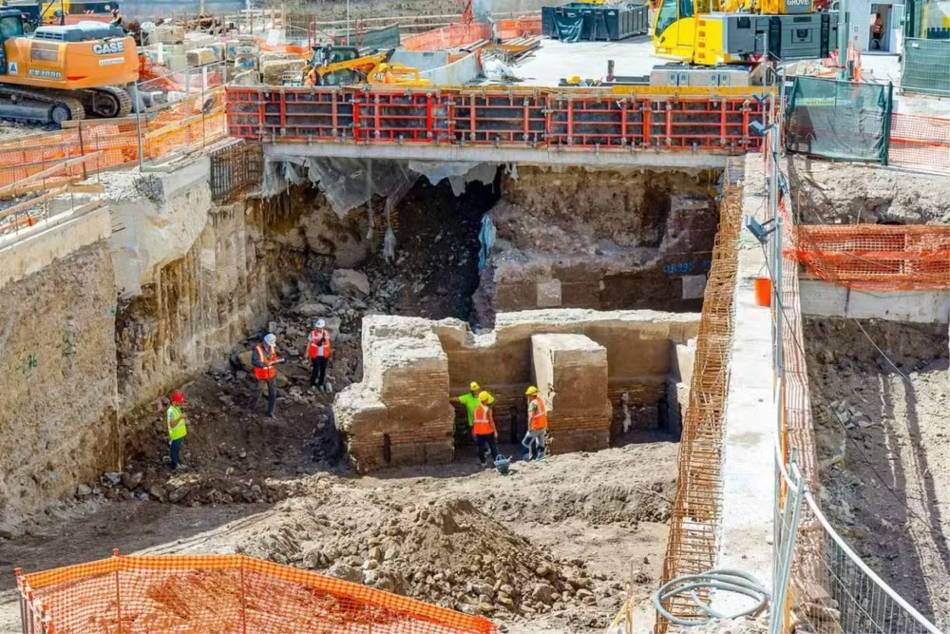 Antigo jardim de Calígula é desenterrado em obras próximo ao Vaticano