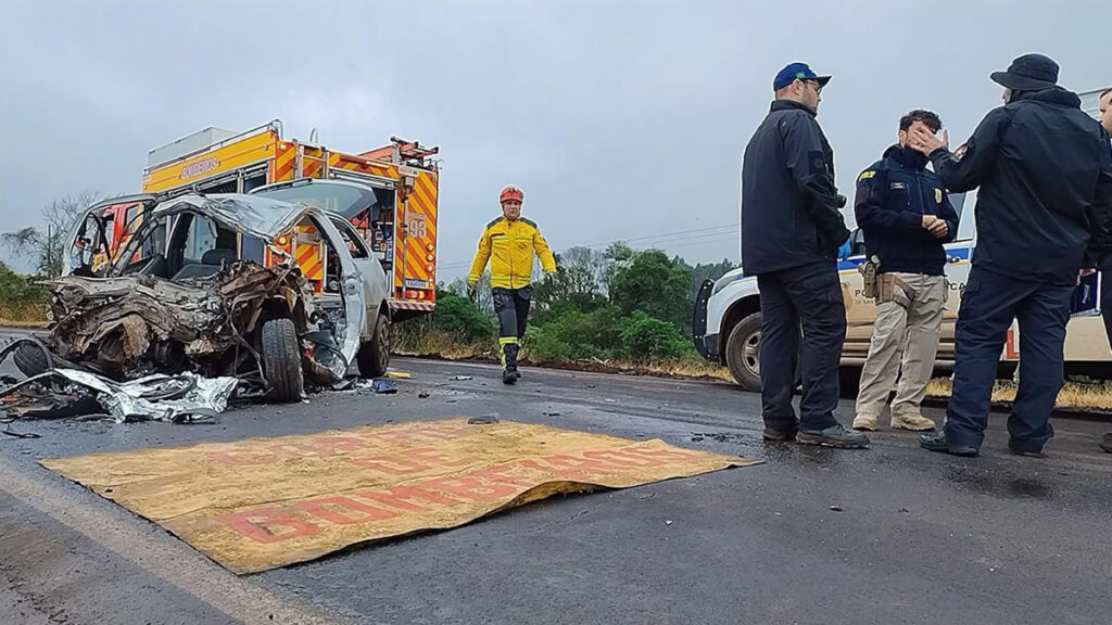 Idoso de 69 anos morreu no fim da manhã desta segunda-feira, na rodovia em Dionísio Cerqueira