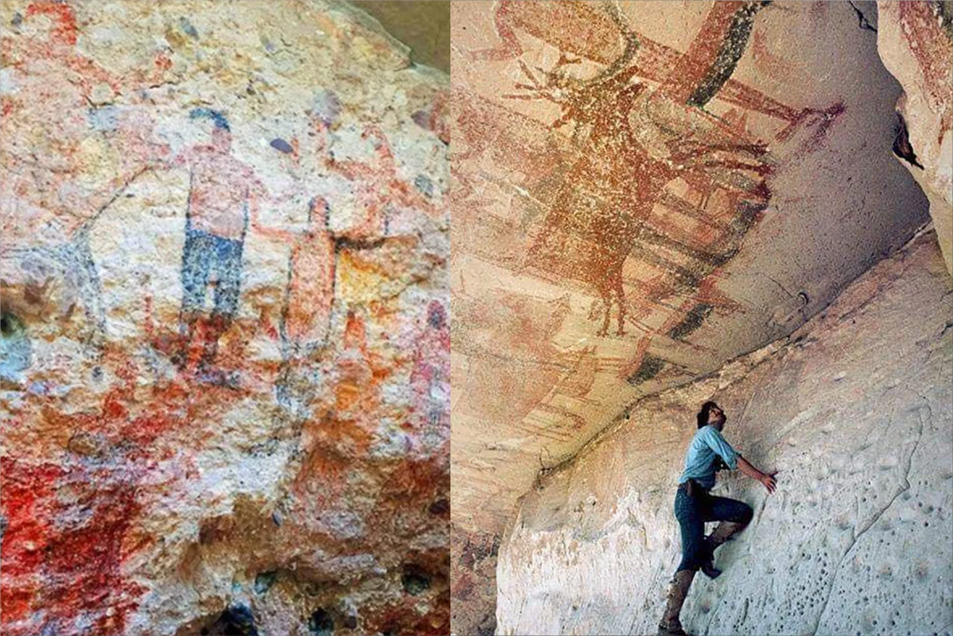 Coleção de arte rupestre pré-histórica de tamanho gigantesco é encontrada no México