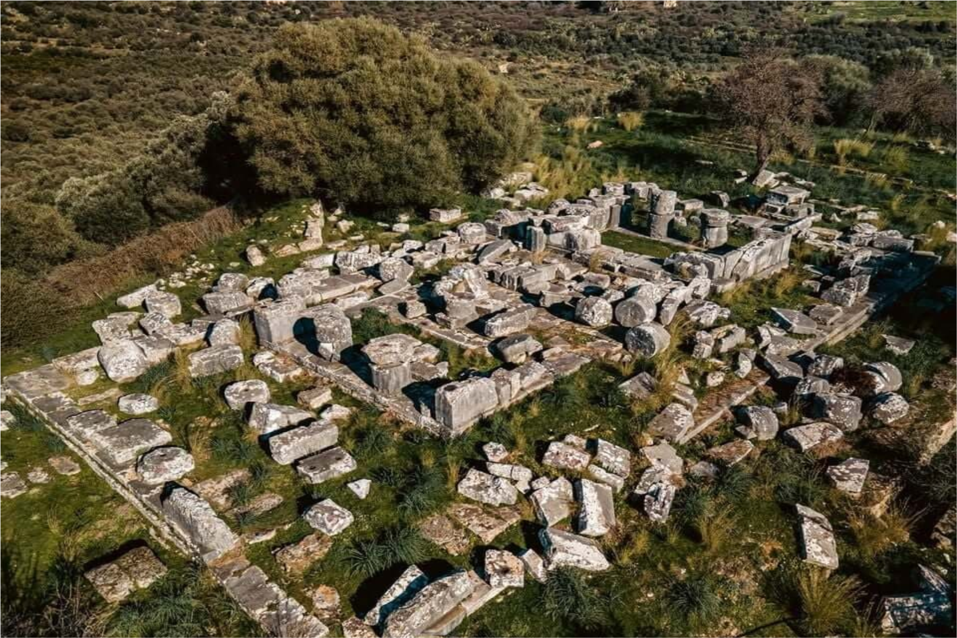 Templo de Zeus em Stratos revela a grandiosidade da Liga Acarnaniana