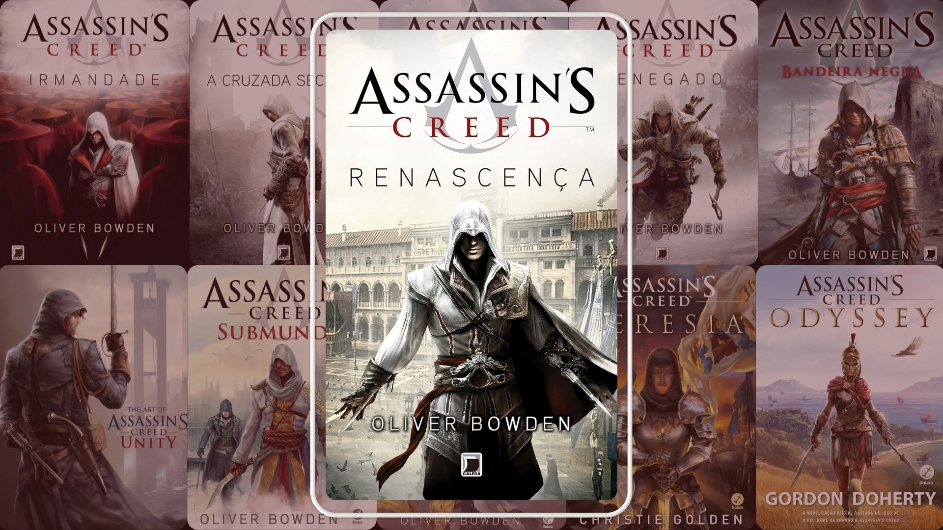 Ordem dos livros ‘Assassin’s Creed’