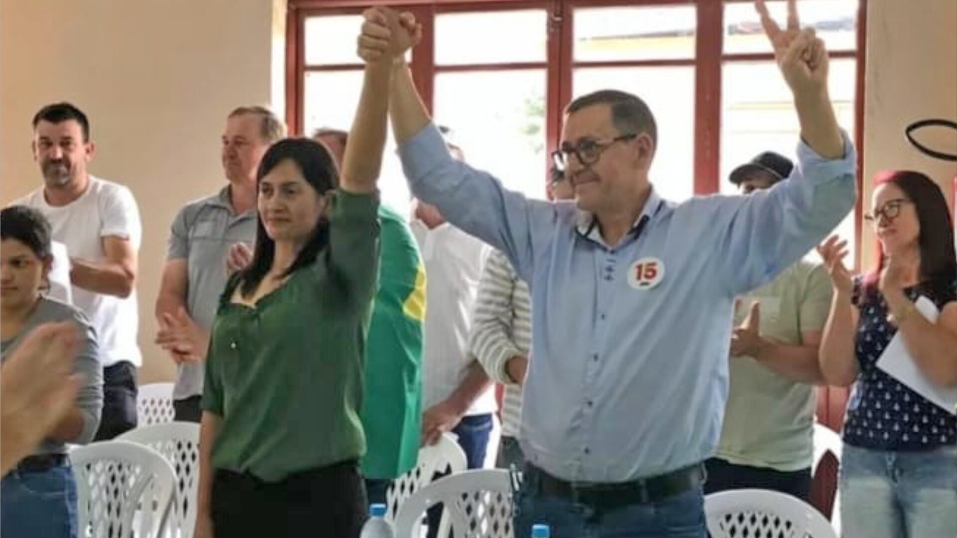 Guarujá do Sul tem Eliane Fanton para prefeita com Celso Taube de vice na candidatura da oposição