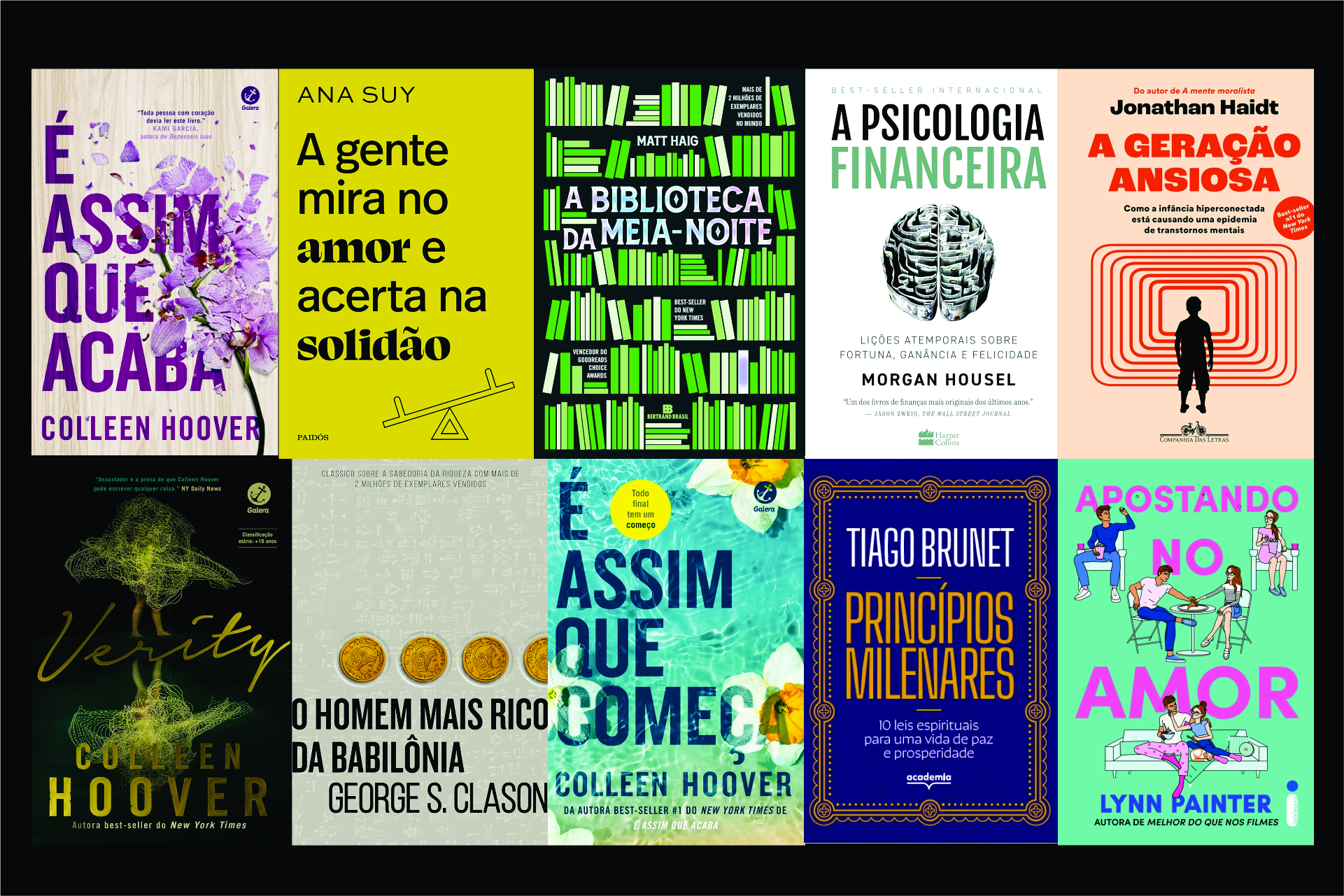 Os 15 livros mais desejados por até a metade do preço