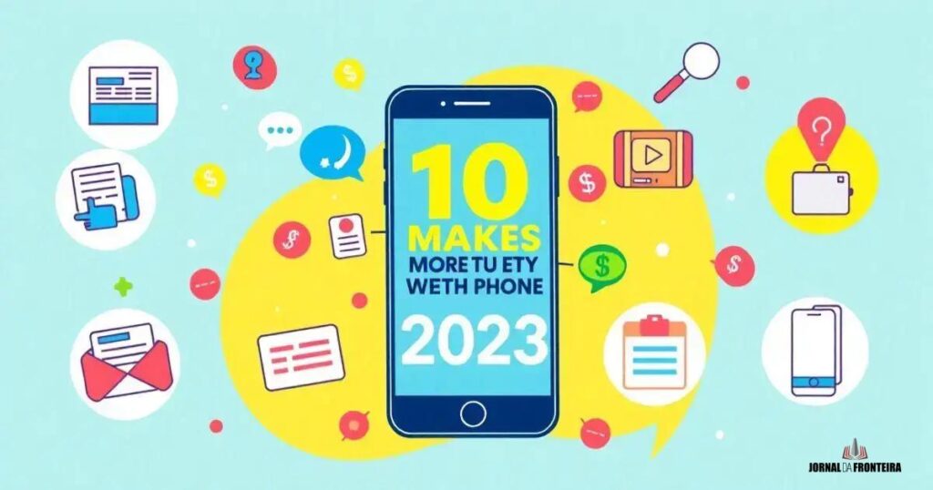 10 Maneiras de Ganhar Dinheiro com o Celular em 2023