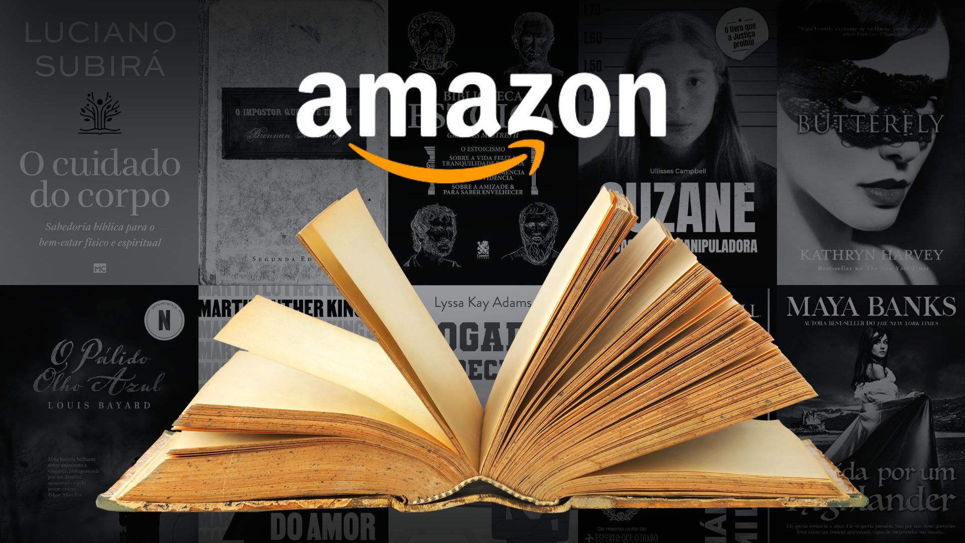 Os 15 melhores livros com mais de 70% de desconto na Amazon