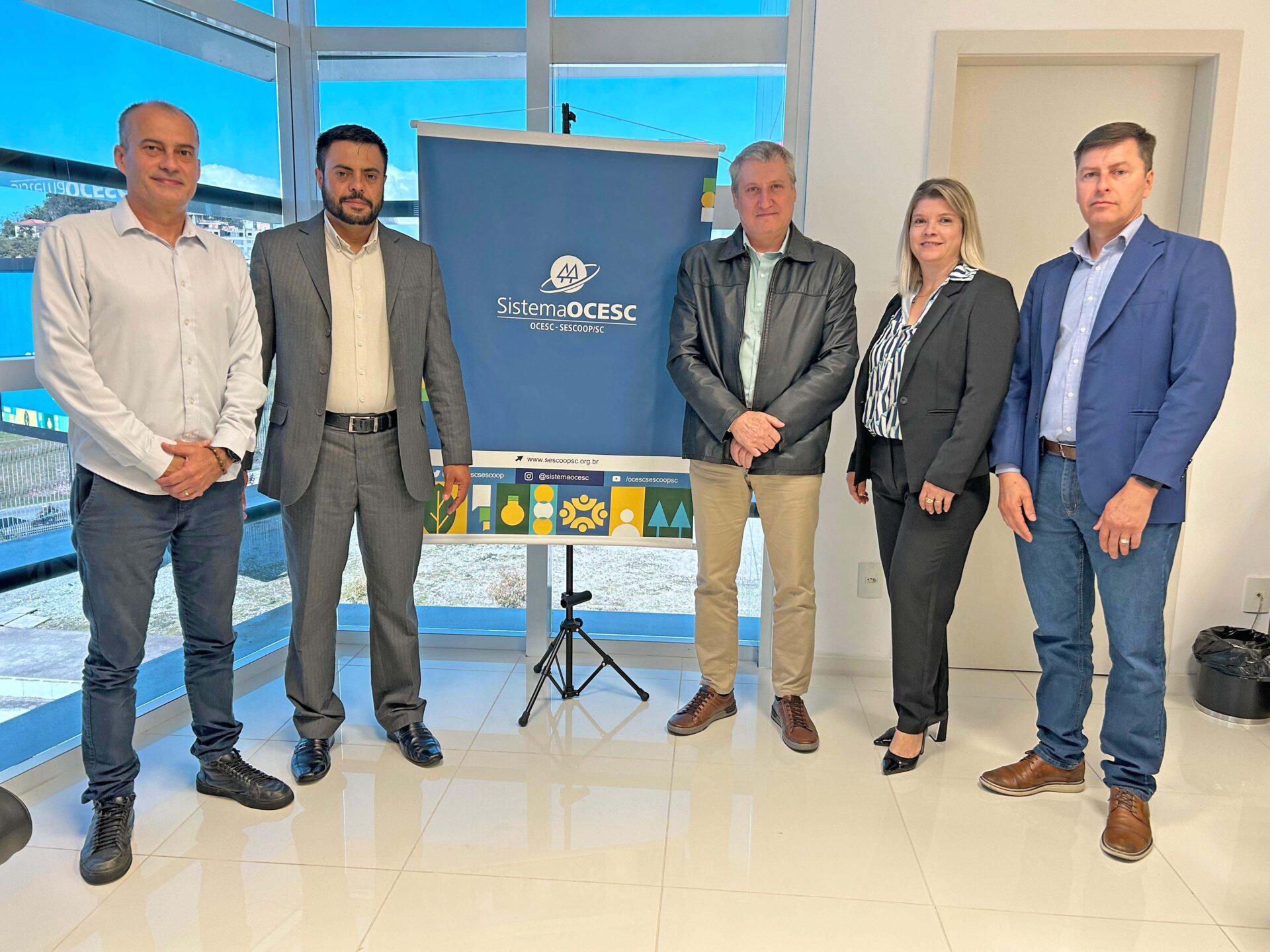 ComCoope participa de reunião com OCESC e Fecoagro