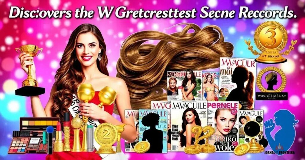 Descubra os maiores recordes do mundo de beleza feminina