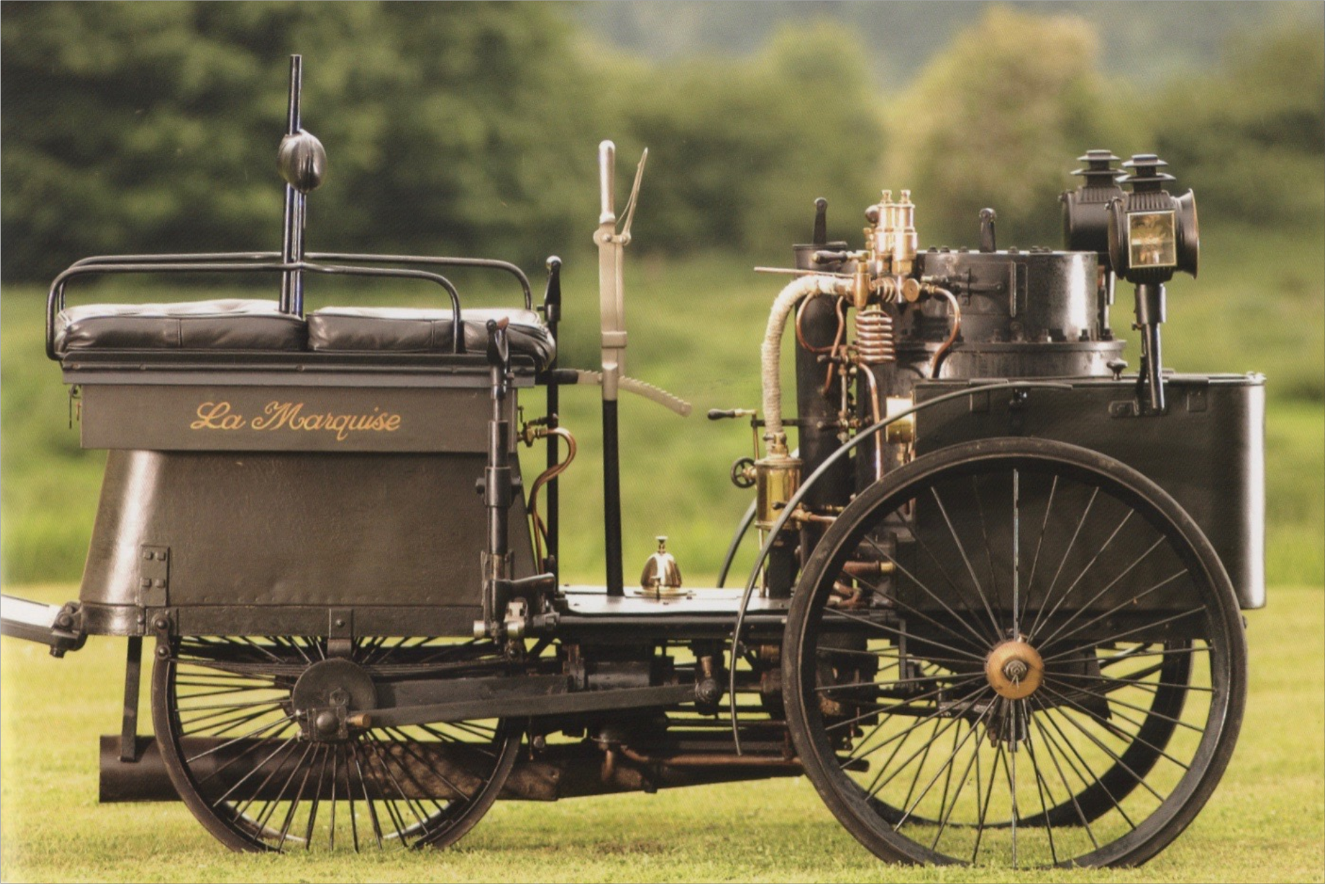 O carro mais antigo em funcionamento do mundo La Marquise e sua fascinante história