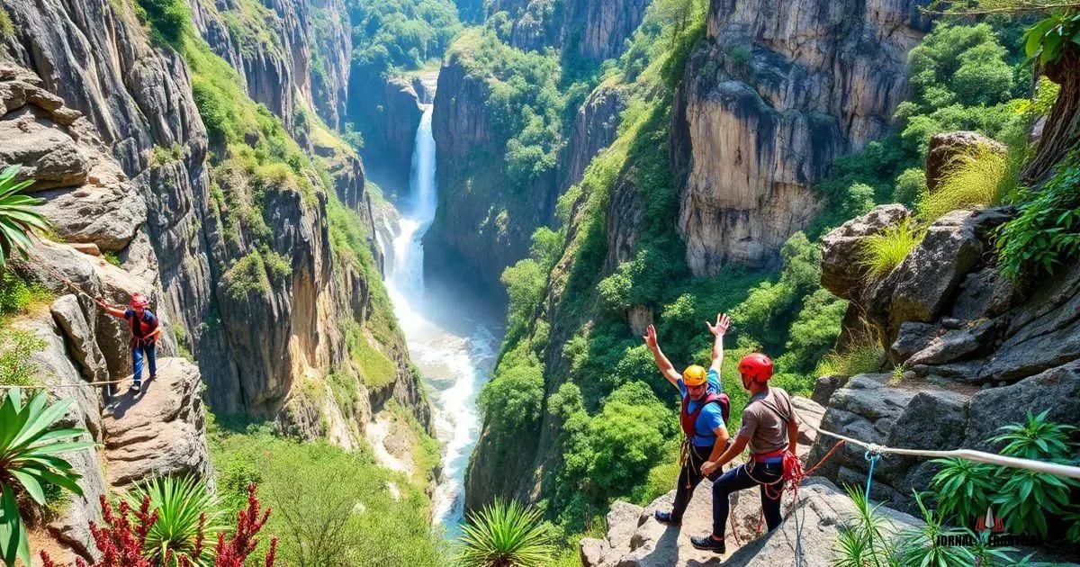 Turismo de Aventura: Rapel e Escalada em Minas Gerais