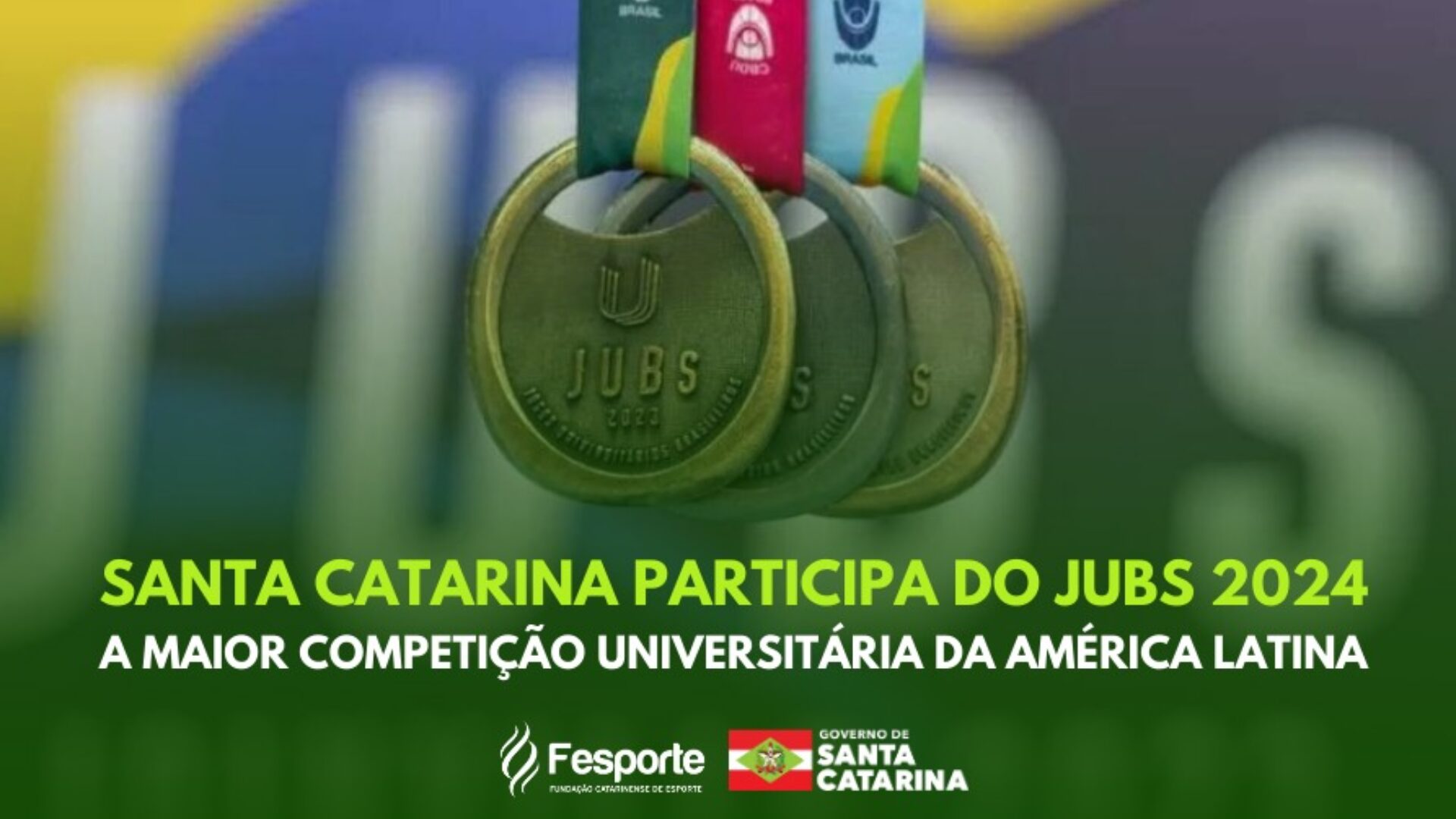 Santa Catarina se destaca nos Jogos Universitários Brasileiros 2024