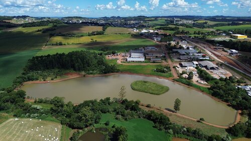 Obras em torno do Lago de São José do Cedro foram 50% executadas