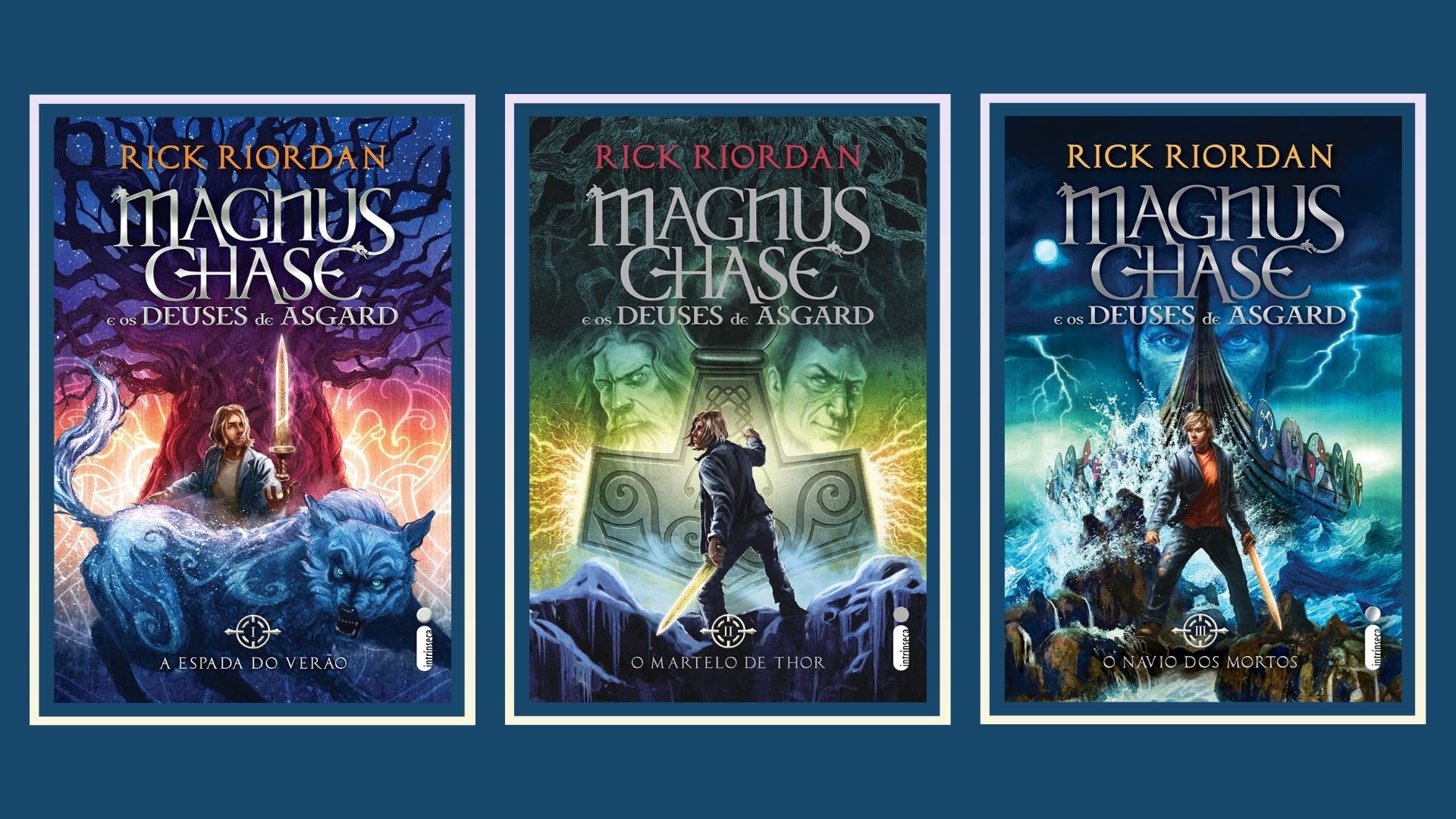 Ordem dos livros de ‘Magnus Chase’