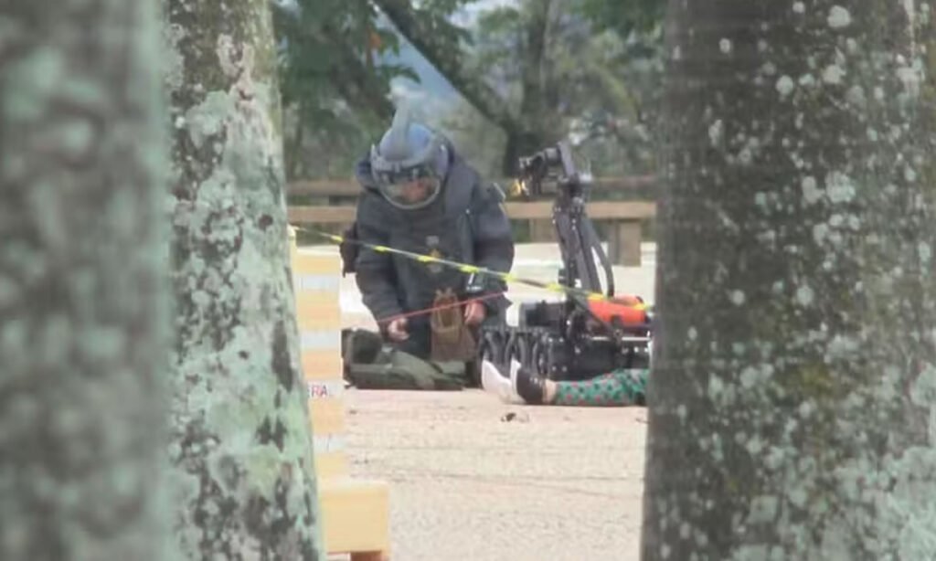 Artefatos foram detonados em um carro no estacionamento do Anexo IV da Câmara dos Deputados e em frente ao STF. Um homem morreu