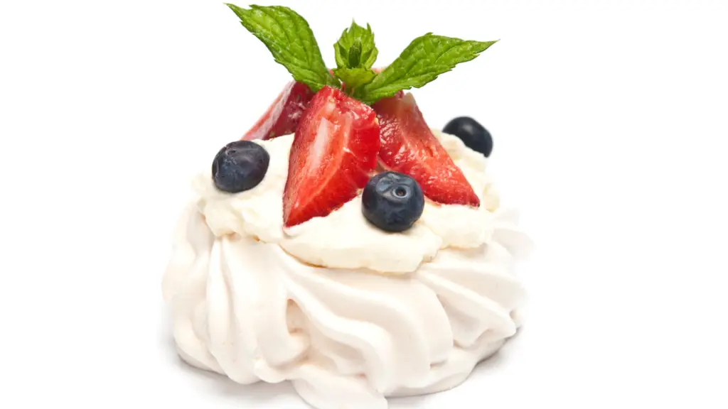 Receita de pavlova deliciosa para adoçar o Natal de 2024 3 pavlova