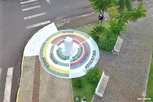 Tri fronteira: Conheça os principais pontos turísticos das cidades gêmeas: Dionísio Cerqueira e Barracão 5 TF Marco 8 Pontos e1711455216377