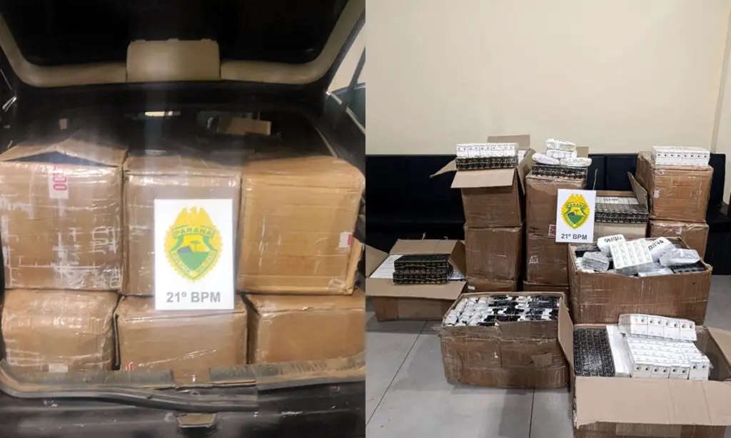 PM apreende veículo carregado com mais de R$ 2 milhões em anabolizantes 2 O motorista abandonou o veículo e fugiu para a mata, não sendo localizado. Prejuízo segundo a PM é de mais de R$ 2 milhões ao crime