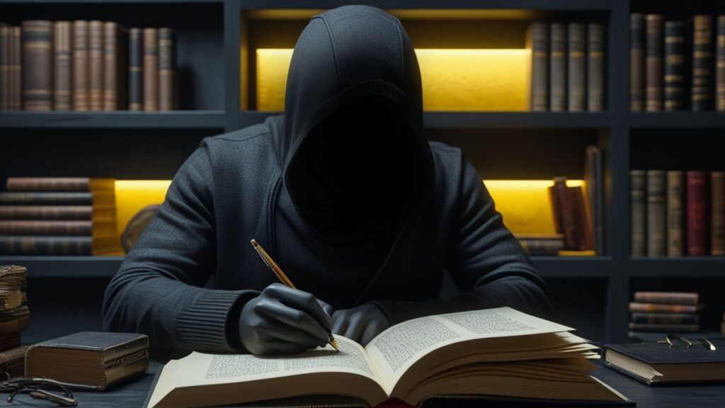 Livros anônimos pseudônimos