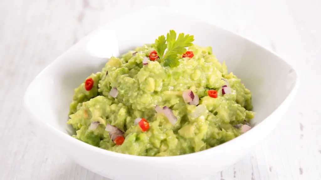 Receita saborosa de guacamole 2 guacamole