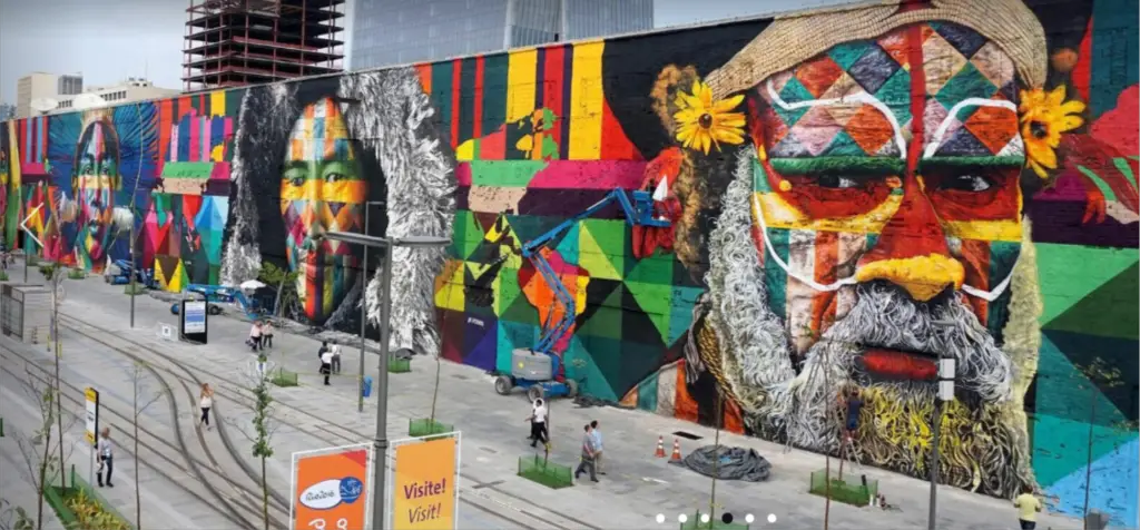 Ciclos: Artista Eduardo Kobra cria obra monumental em silos do velho moinho 2 kobra 1